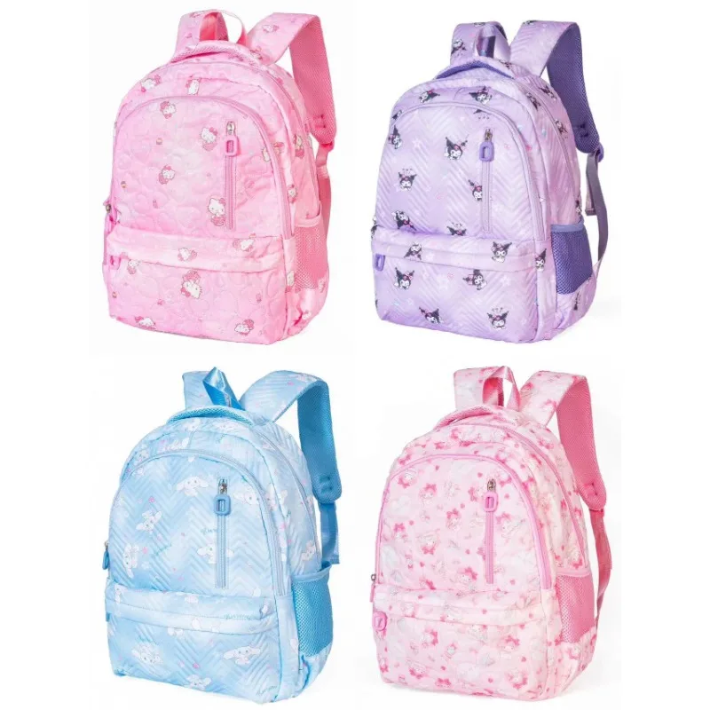 

Anime Sanrio Cinnamoroll Kuromi Hello Kitty My Melody Cute Kid Backpack Cartoon School Bag Birthday Christmas Gift for Friend