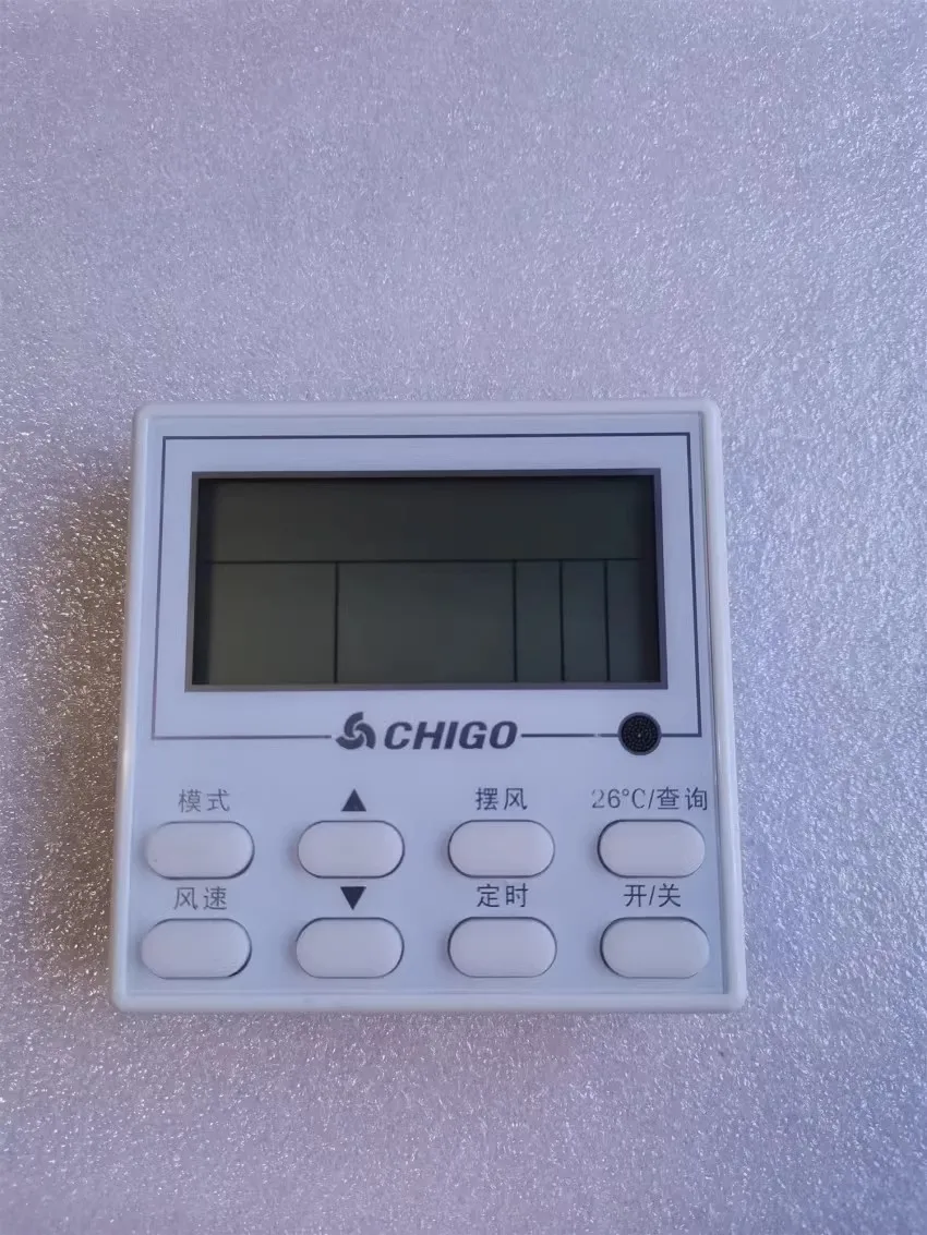 Brand New for Chigao Air Conditioning Pipe Machine Wire Control Panel Manual Multi Line Remote Control ZKX-C/T-05 803300200107