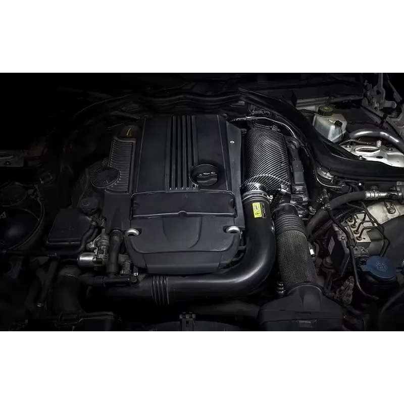 【Factory Wholesale 2026】 11-15 Faster Response Carbon Fiber Intake System for R172 SLK200 1.8T GTR Engine air