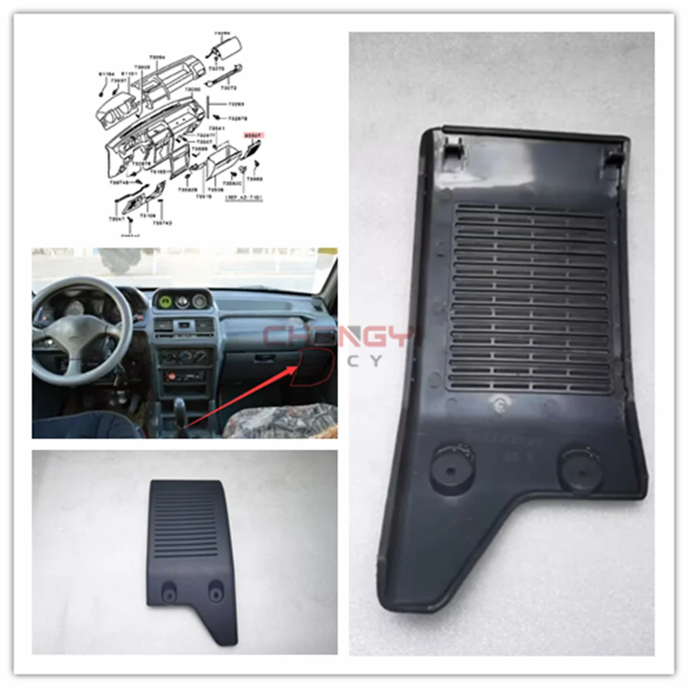 

Instrument Panel Trim Panel Horn Cover For Pajero V11W V12W V23W V24W V31W V32W V33W V43W V45W MB775391 MB652133