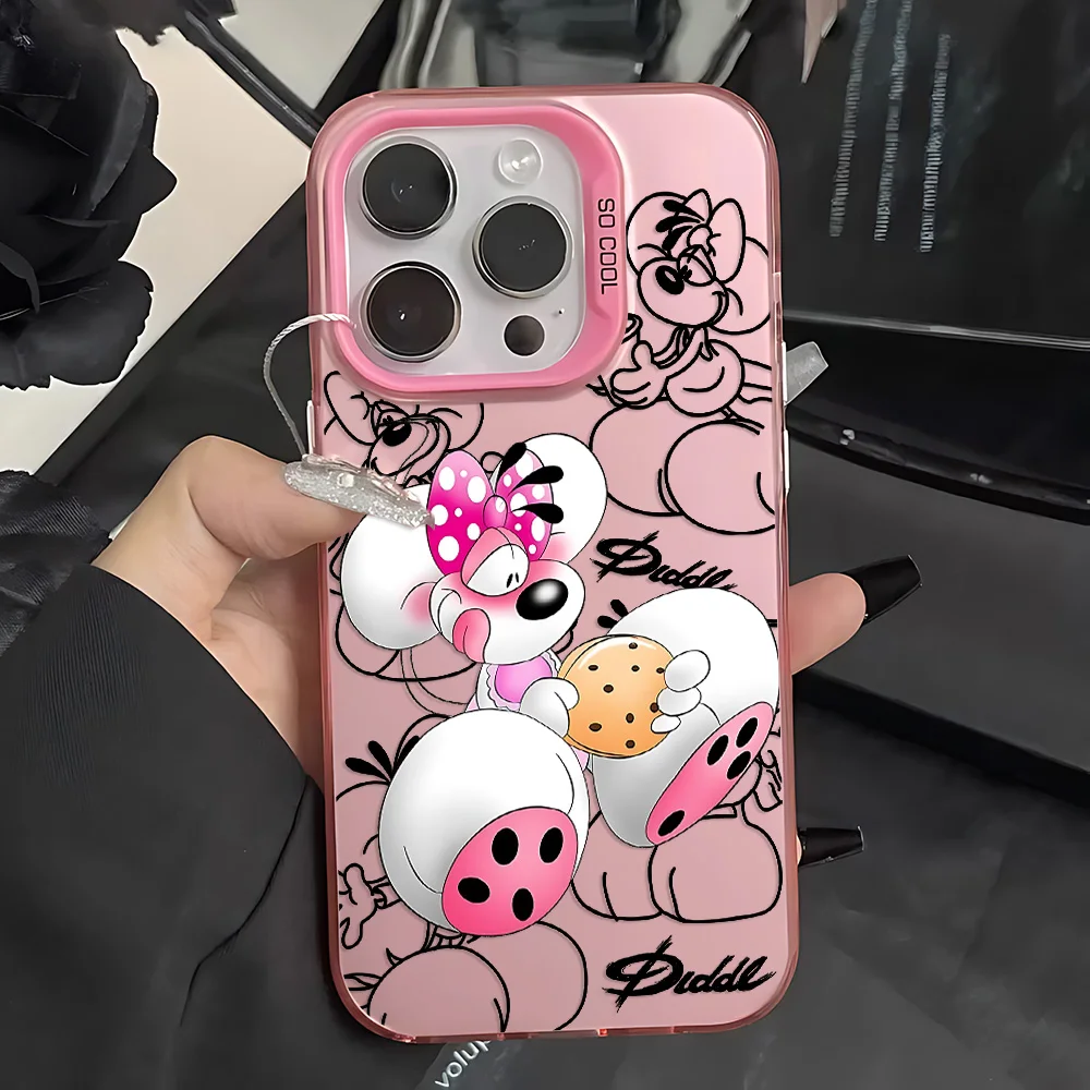 Neue Diddles Ballerinas Vibes Handyhülle für iPhone 17 16e 16 15 14 13 12 11 Mini Pro Max X XR XSMAX 8 Air Plus Matte Rückseite