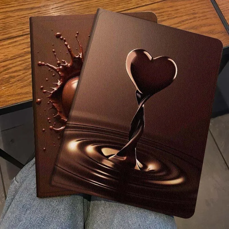 

Heart Shaped Chocolate Art For Honor Pad 8 V8 9 GT MagicPad 13 3 2 Tab MatePad Pro Air 12 X 12.6 Foldable Tablet Case Gift