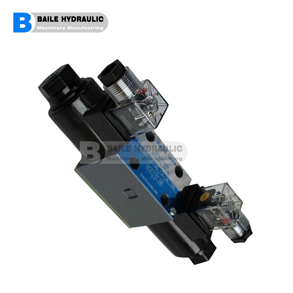 TOKYO KEIKI  DG4VL-3 Series Low-holding Current Solenoid Operated  Directional Control Valves