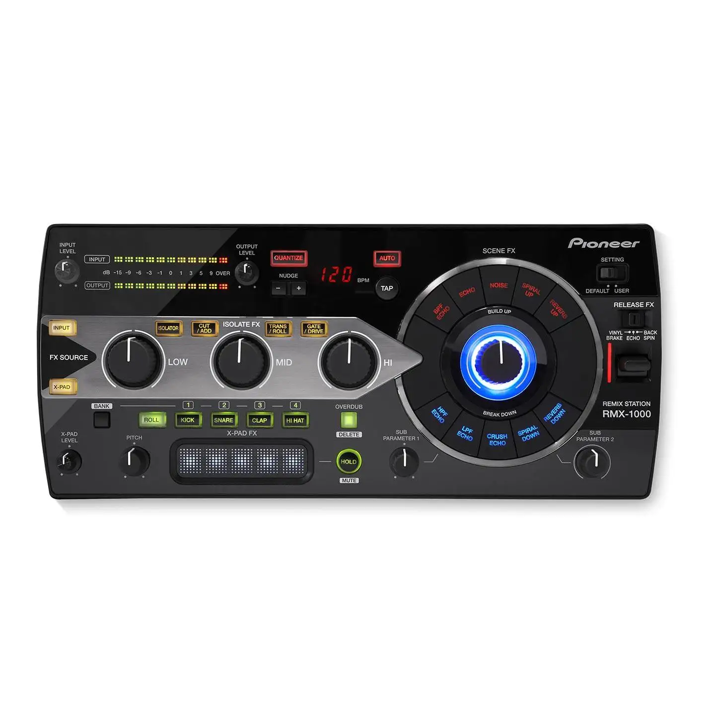 PioneerDJ RMX-1000 Tocadiscos Profesional de Tracción Directa
