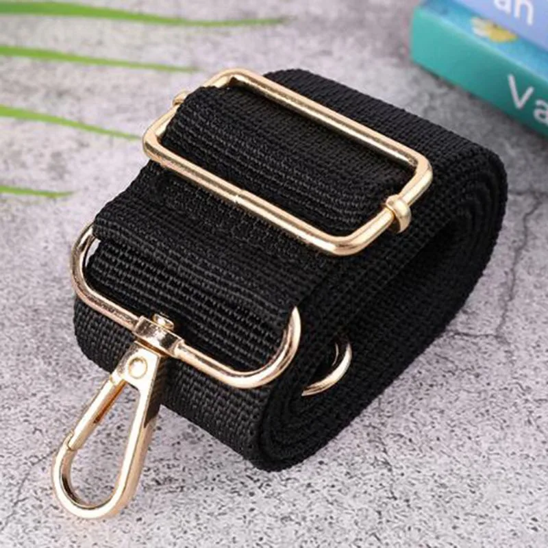 Shoulder Bag Strap Wide Replacement Strap Solid Color Wide Replacement Strap Bags Nylon Woman Messenger Accessories Bag Straps