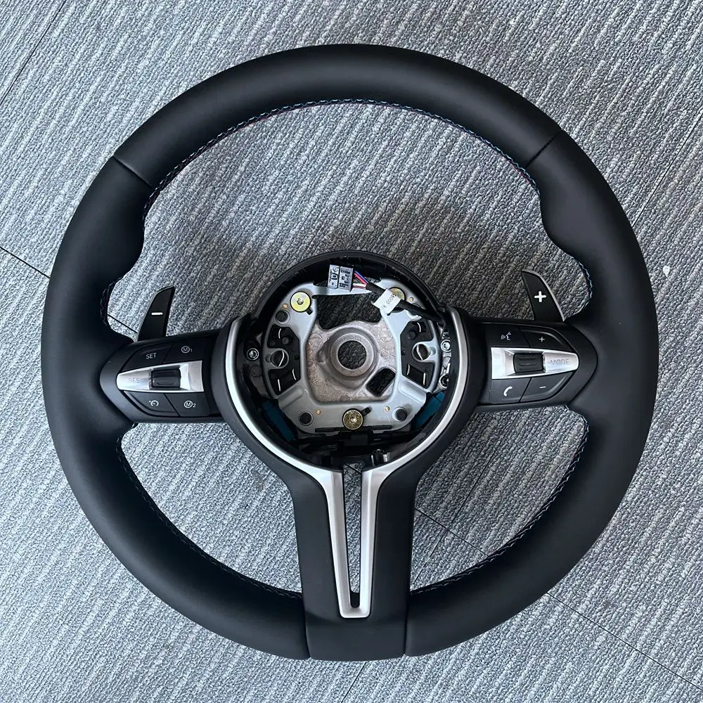 Customized Leather Car Steering Wheel For BMW F01 F02 F03 F04 F06 F07 F10 F11 F12 F15 F16 F18 F20 F25 F26 F30 F32 E60 M3 M5 M6