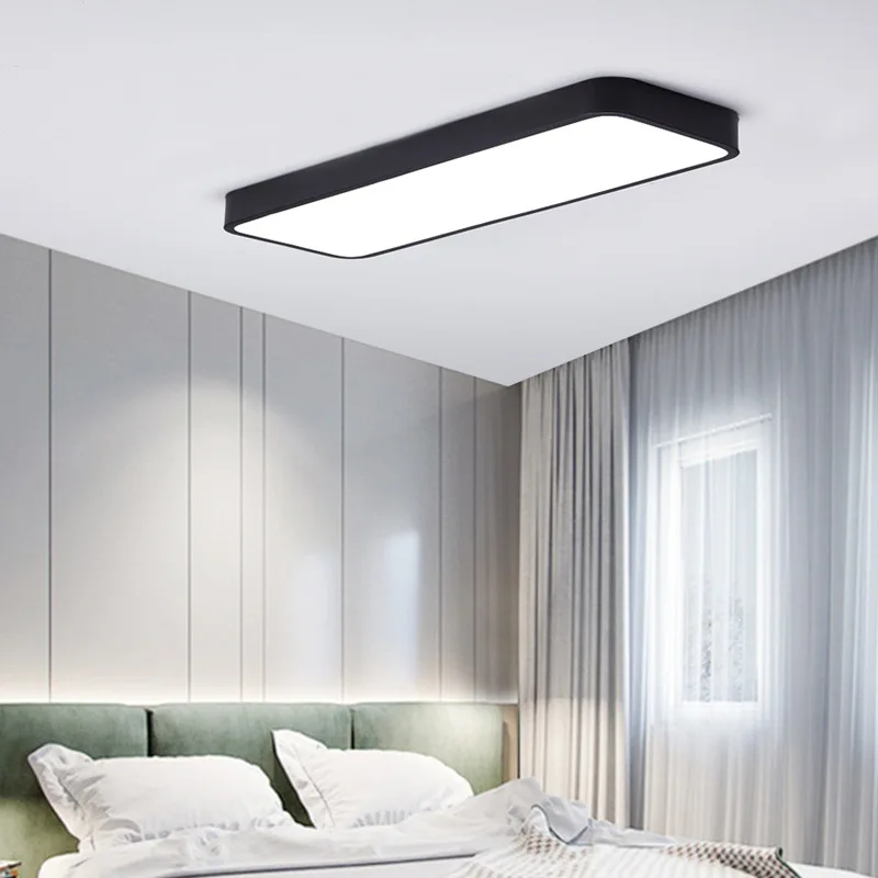 LED ceiling light Office lighting conference room ceiling pendant lamp rectangular LED light modern simple ceiling light