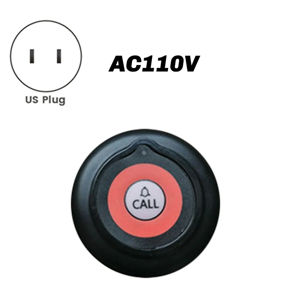 خدمة نظام الاتصال اللاسلكي 3 قطعة أجهزة إرسال زر الاتصال 1 قطعة ساعة اليد النداء لمطعم فندق مقهى الولايات المتحدة التوصيل