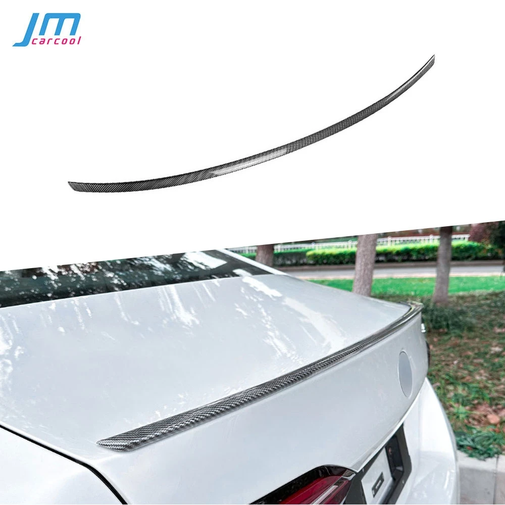 

ABS Carbon Look Car Rear Trunk Spoiler Wing Body Kits For BMW 5 Serise G60 G68 2024+ ABS Gloss Black Exterior Decoration