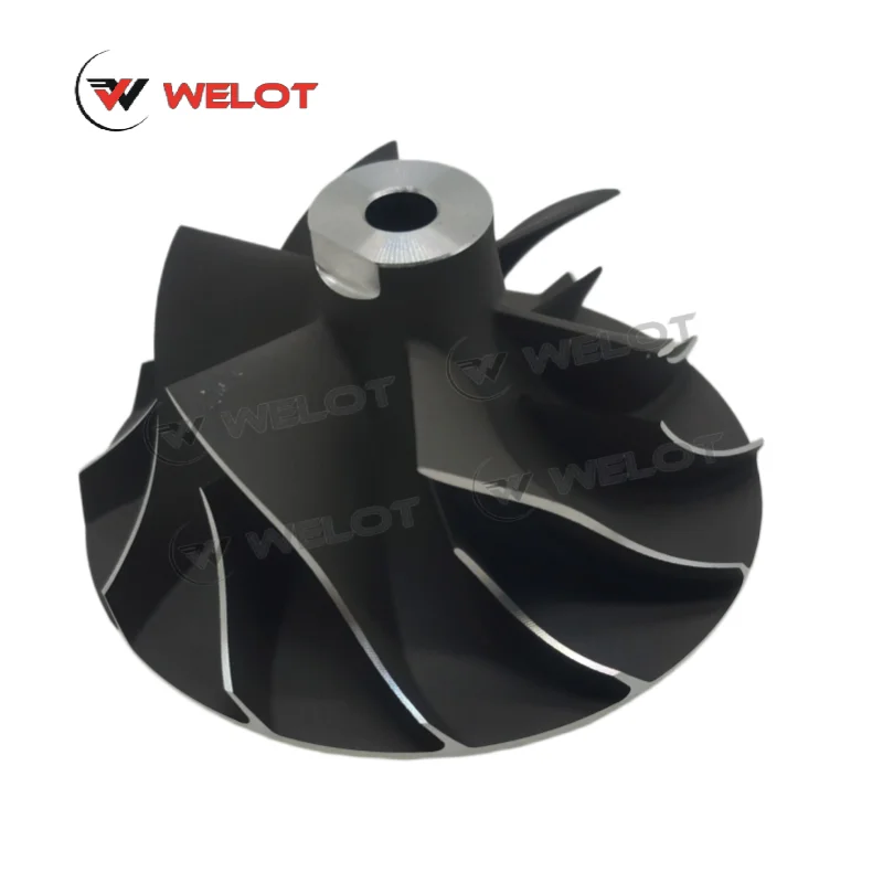 GT2056V Turbocharger Compressor Wheel 750080 for BMW 525D E60 E61 130Kw 177HP M57D25 11657791709E 11657791709G 11657791709H view 2