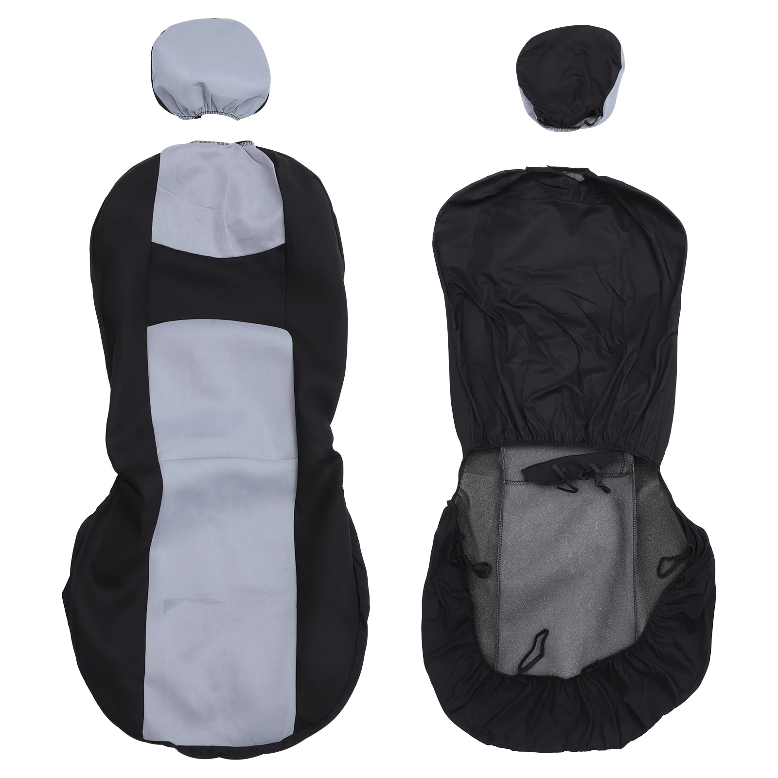 

4Pcs Car Seat Covers General Cloth Decor Front Two Seat Sponge Wear Resistant Breathable Modern Anti Dust Durability Luxurious