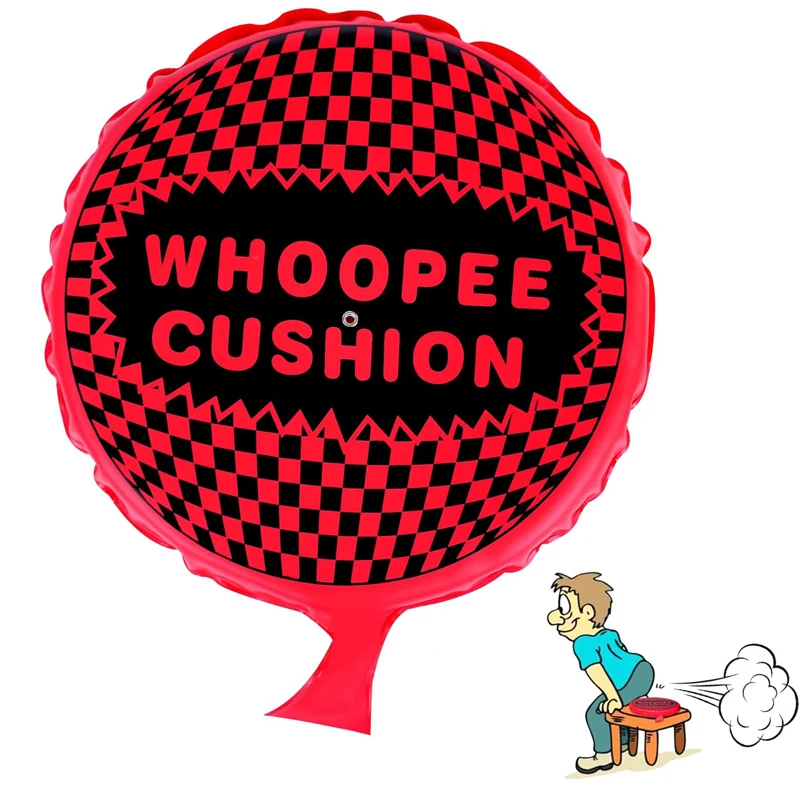 Funny Whoopee Cushions Self Inflating 14CM Fart Bag Practical Joke Prank Toys Gag Gifts for Kids Adults Novelty Party Favors
