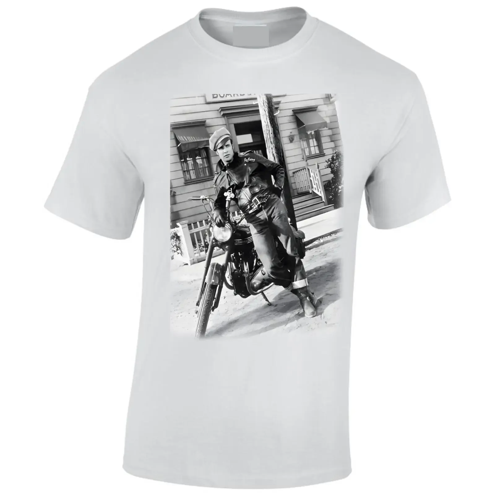 The Wild Ones T Shirt 50's Biker Greasers Marlon Brando Cafe Racer Motorcyclist vintage Washed Stylish Slightly