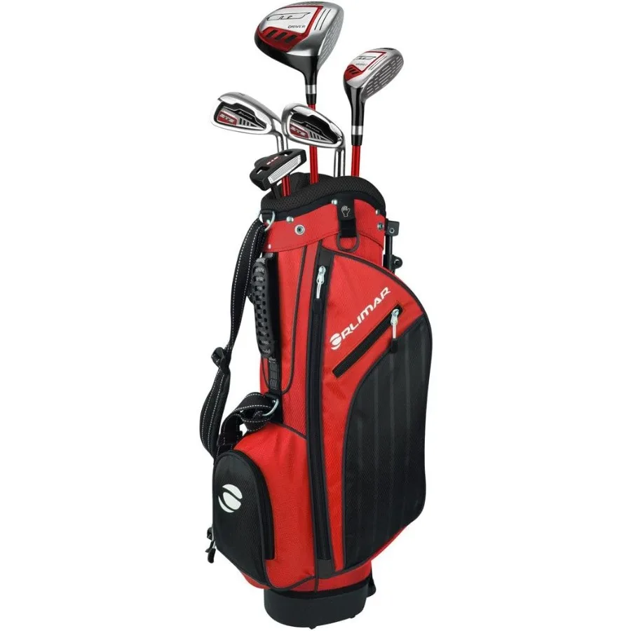 

Junior Golf Club Sets with Stand Bag for Boys Girls Perfect for Ages 3 and Under 3-5 5-8 9-12 Suitable for Right and Left Hande