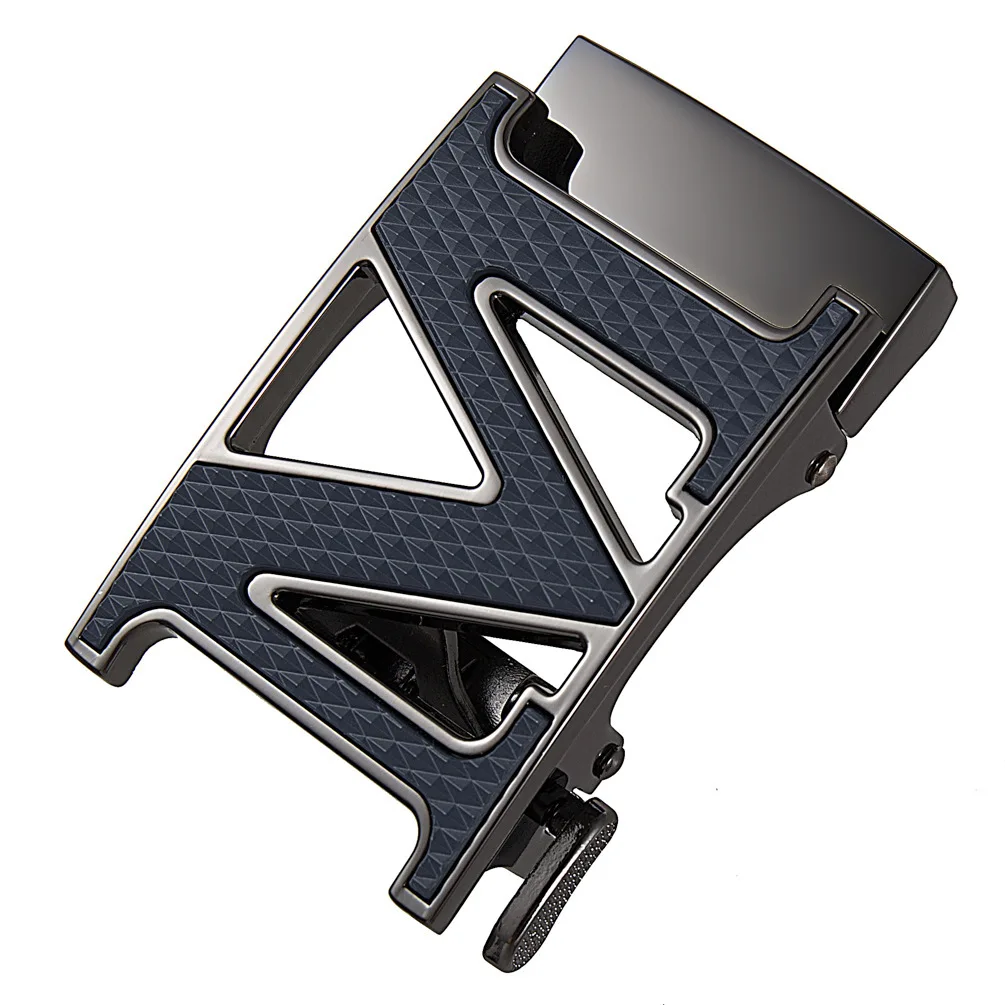 3.5CM men's belt buckle, matte finish, automatic buckle, belt waist head, men's pants belt head