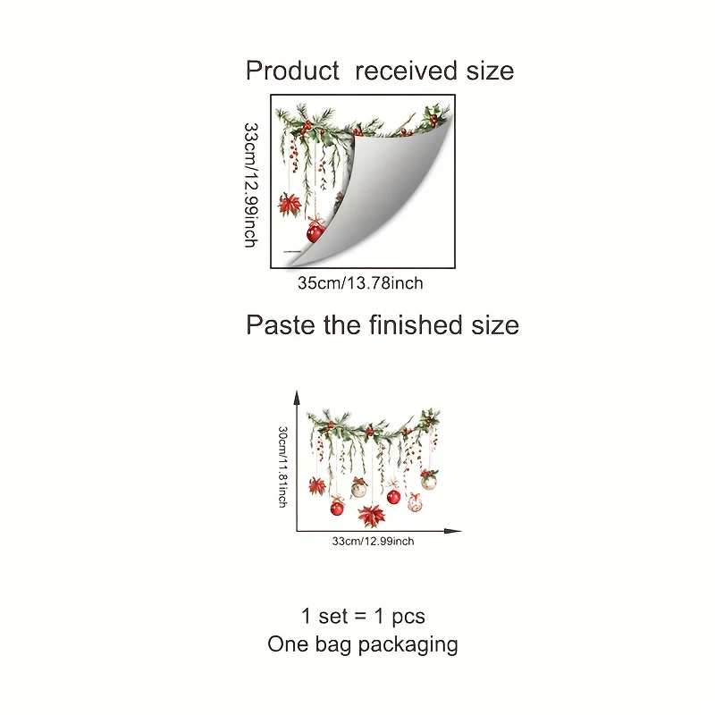 عيد الميلاد ويندوز ملصق عيد ميلاد سعيد الديكور للمنزل قلادة عيد الميلاد ملصق حلية نافيداد ناتال السنة الجديدة هدية 2026