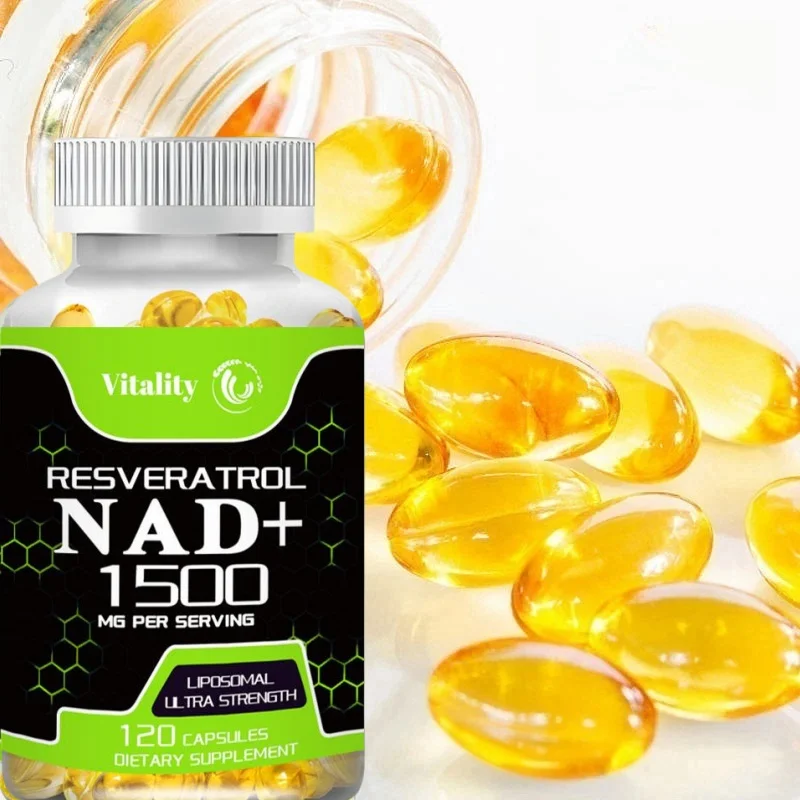 Vitality NAD Natural Energy Supplements, Anti-Aging e Saúde Celular, Fortalece o Sistema Imunológico