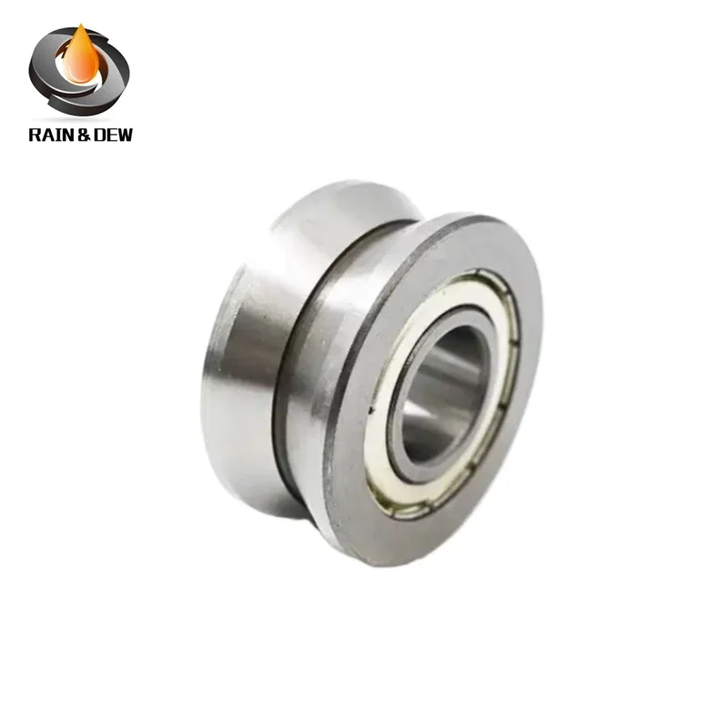 1PCS LV201/41ZZ LV201-41 ZZ V Groove Guide Roller Bearing LV201-41ZZ V-41 RV201/15.41-20 12*39.9*18 Double Row Balls ABEC-7