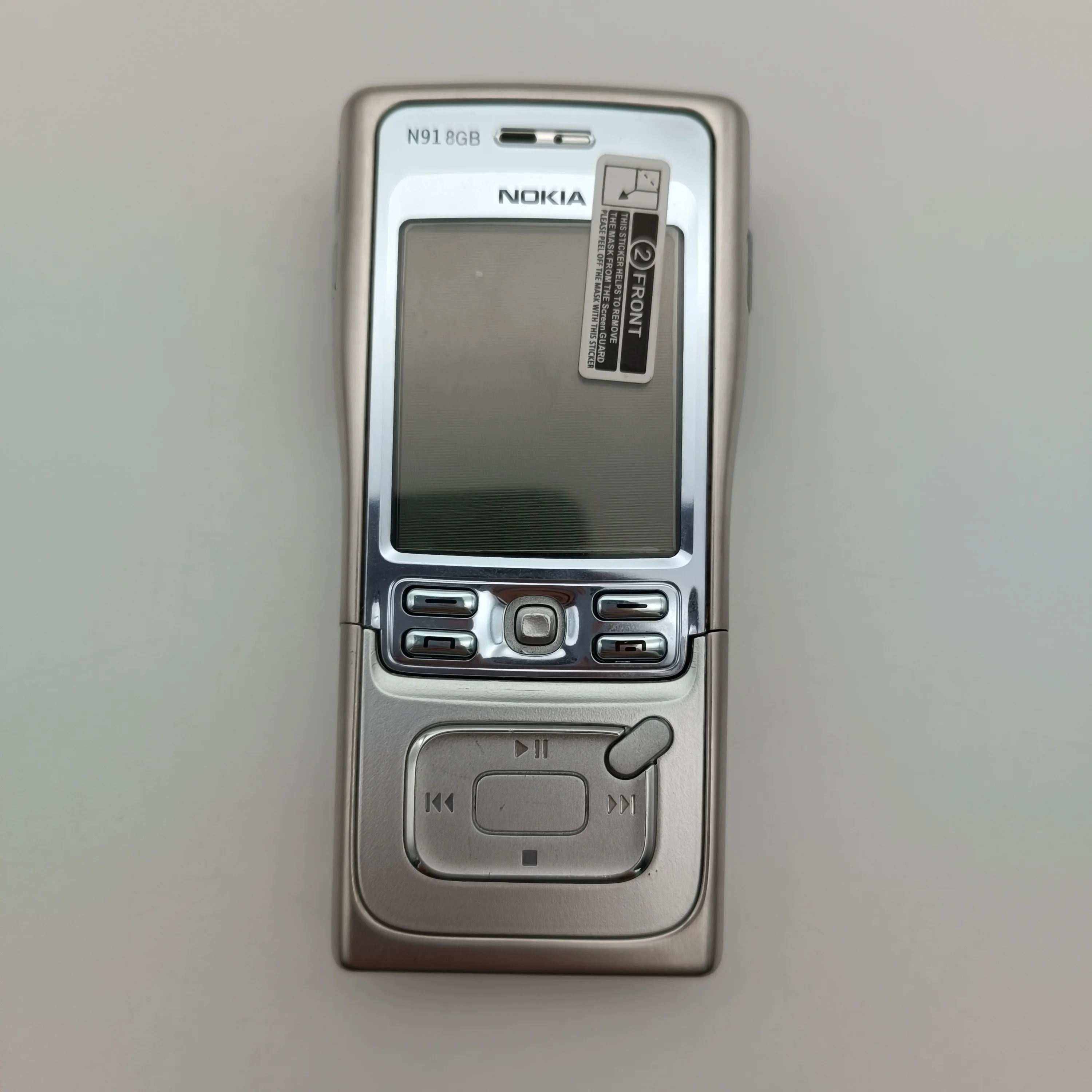 مكبر صوت بلوتوث Nokia N91 2MP مجدد غير مقفول، لوحة مفاتيح عربية روسية، حالة جيدة