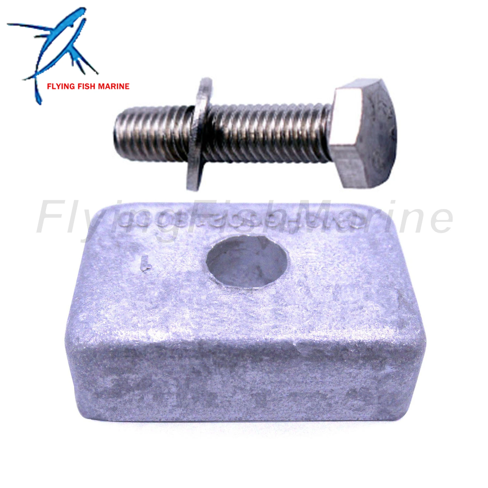 Outboard Engine 97-875208 Lower Unit Gearbox Anode for Mercury Mariner 8HP 9.9HP 15HP 20HP Boat Motor