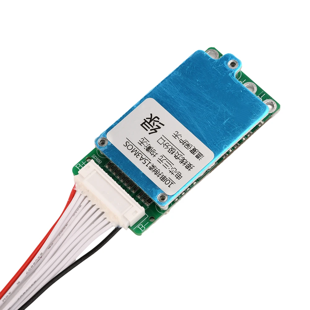 

BMS 10S 36V 15A литий-ионный липолимер 18650 плата зарядки аккумулятора с защитой от короткого замыкания общий/разделенный порт для Ebike Escooter