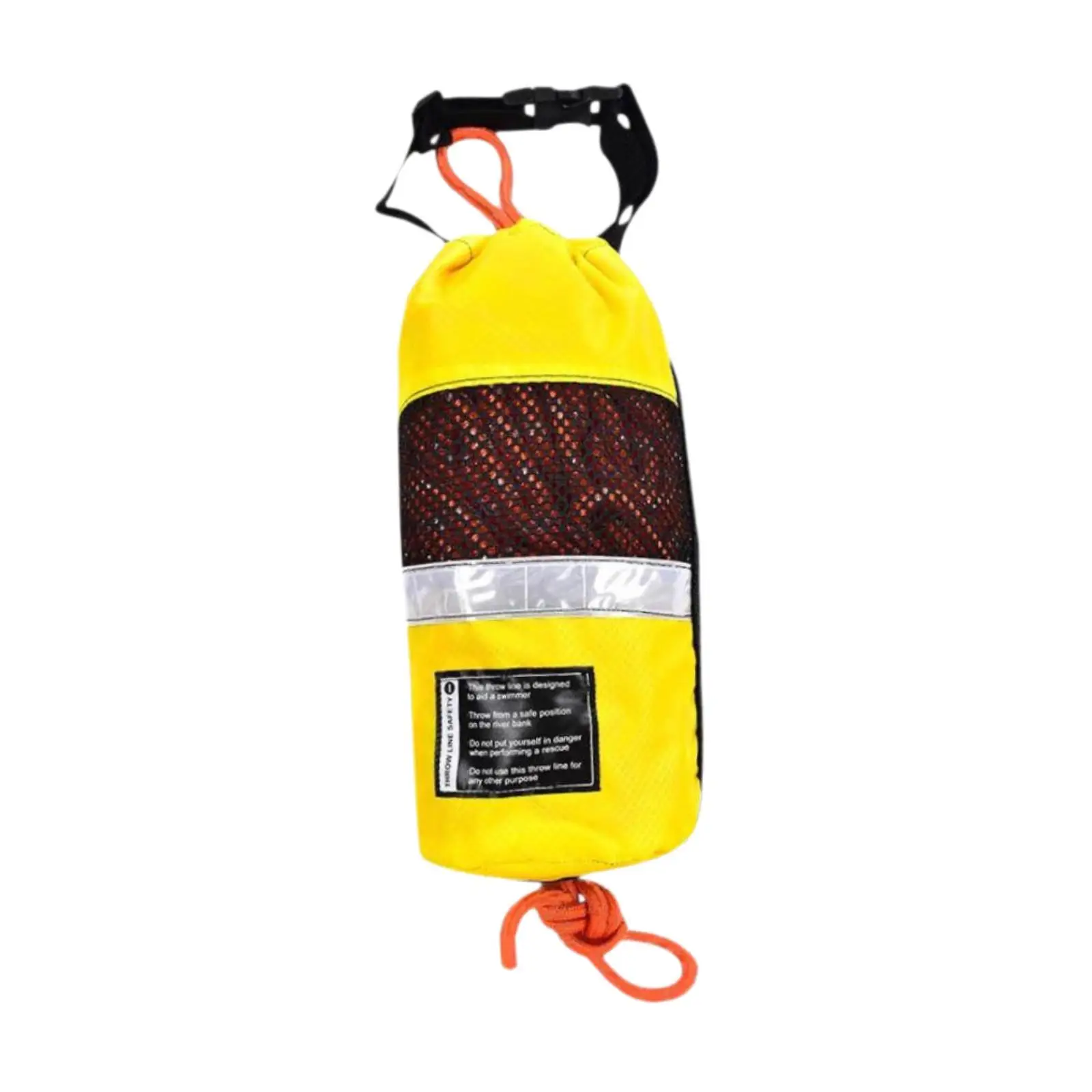 Throwing Line Emergency Rope Dock Line Portable Marine Equipment High Visibility Floating Throwing Rope for Boating