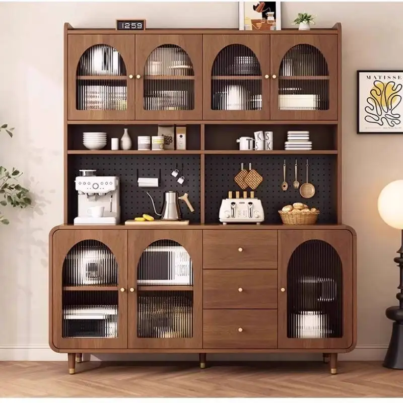 

Display Glass Living Room Cabinets Rustic High Luxury Storage Living Room Cabinets Solid Wood House Muebles Para Hogar Furniture