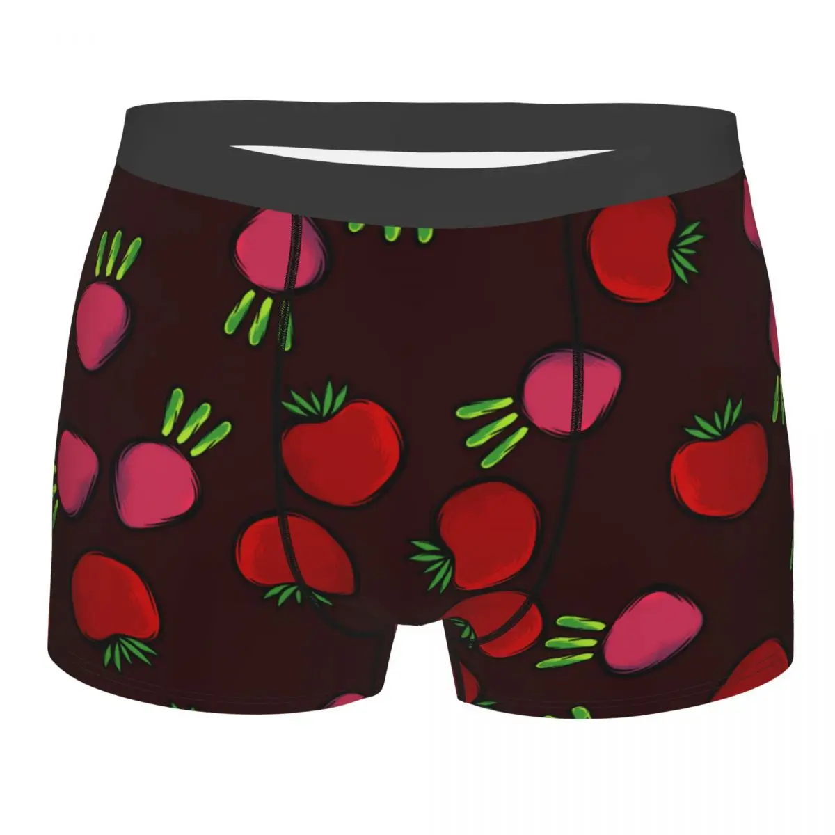 

Men's Underwear Underpants Vegetables Pattern Men Boxer Shorts Elastic Male Panties