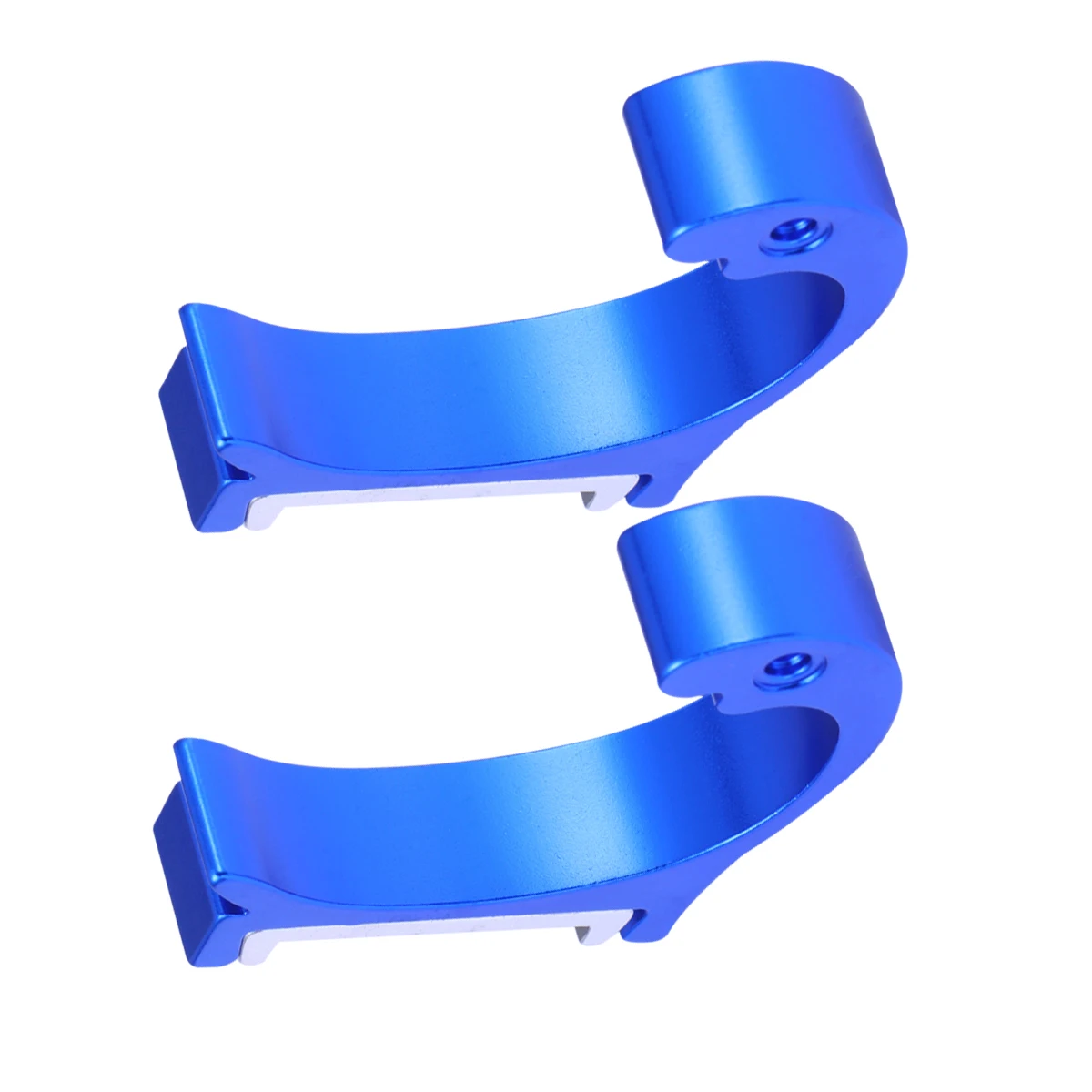 

2pcs Clothes Hooks Hangers Creative Wall Coat Hooks for Hanging behind Door Bedroom Kitchen Bathroom Garage Aluminum