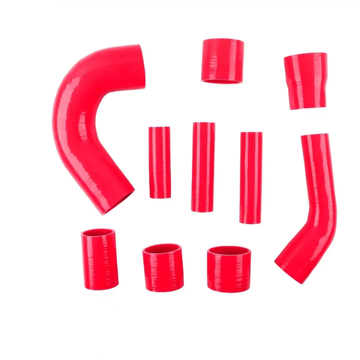 خرطوم تبريد داخلي توربو من السيليكون لـ 2008 2009 2010 2011 ميتسوبيشي لانسر EVO X & 4-PLY #2