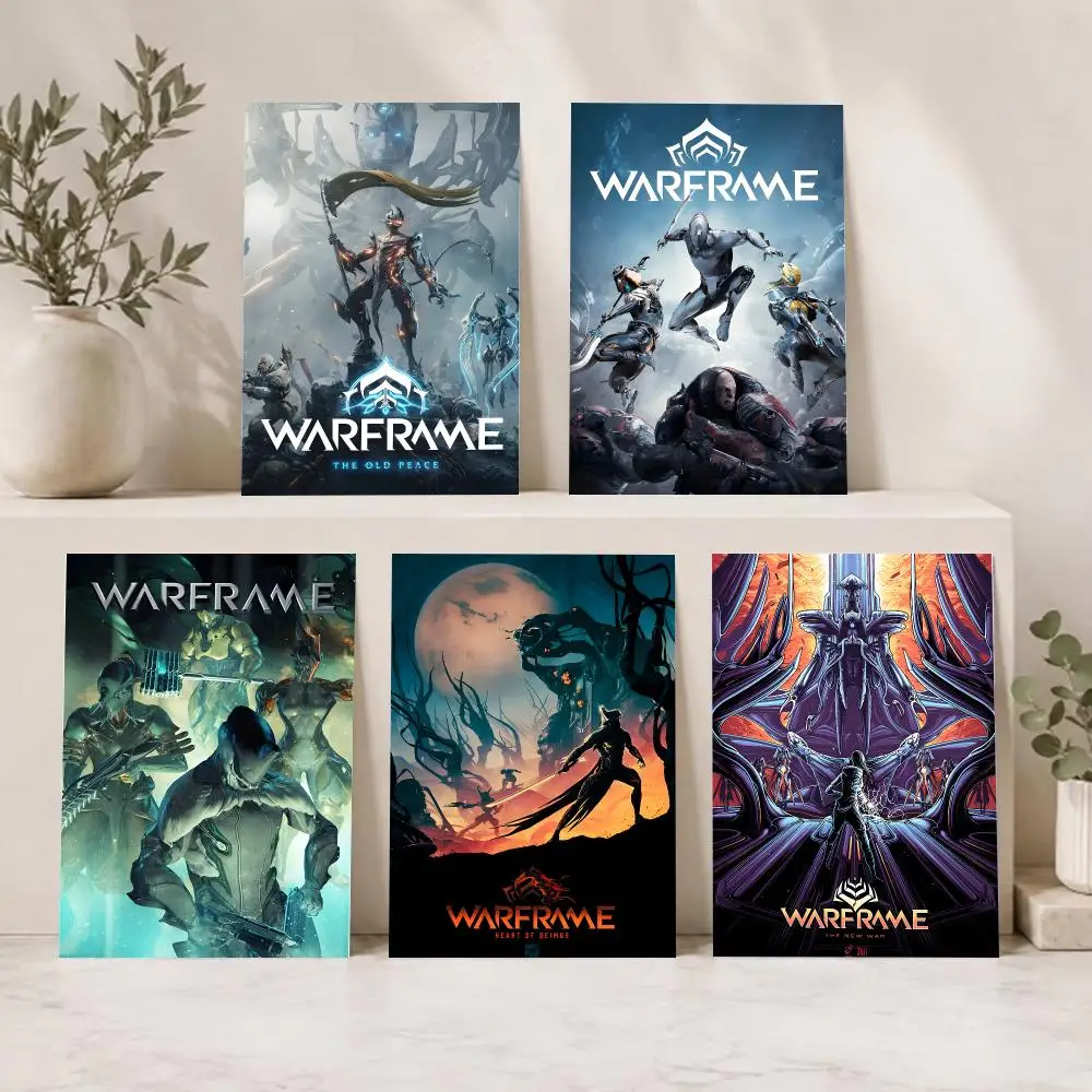 Game Shooter Warframe Poster Current Style Home Wall Art & Sleek Living Space Accents