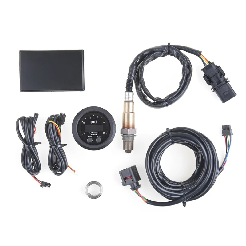 Automobile Modification 12V General Air-fuel Ratio Instrument Kit Wide Area Oxygen Sensor Professional Automobiles Accessories