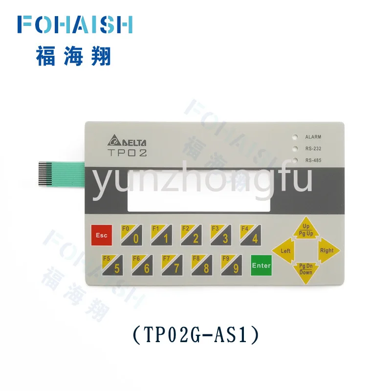 TP04G-AS1 AS2 AF2 Text Display Button Mask TP02G-AS1 Panel