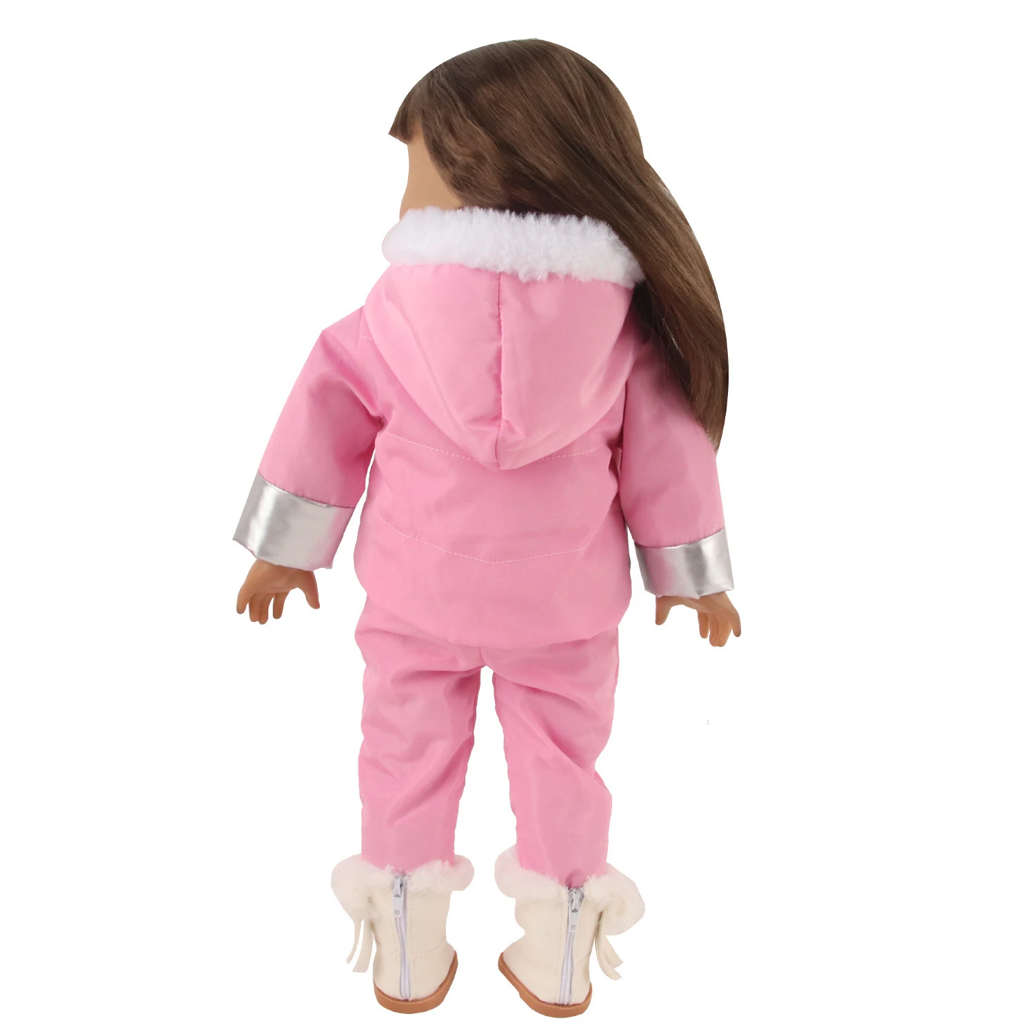 Doll Accessory 18inch American Girl Doll Winter Clothes Cotton Coat Down Jacket Set Our Generation Girls