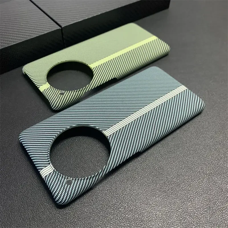 For OnePlus 12 12R Case Hard carbon fibre Slim Protective Back Cover Cases For OnePlus 11 11R One Plus 12 12R 1+12 Phone Shell