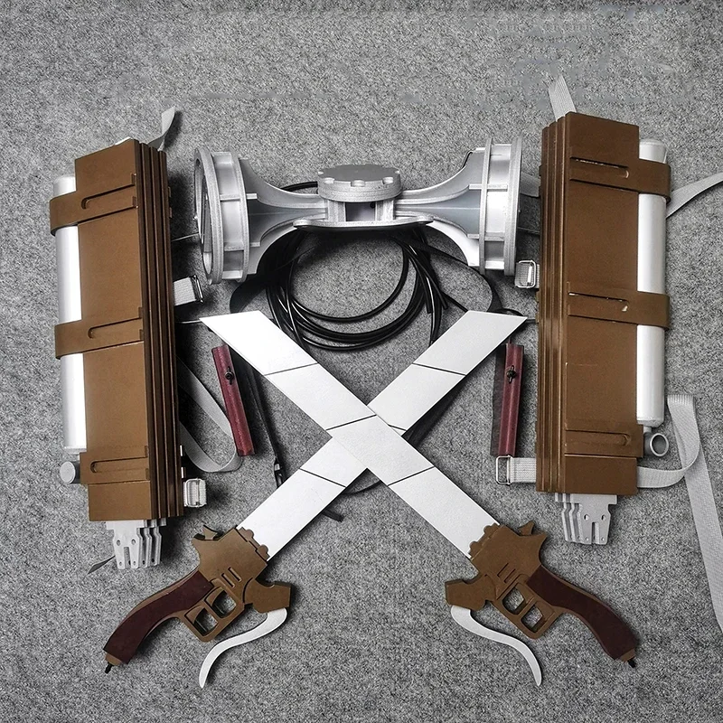 

Anime Eren 3D Maneuver Gear Cosplay Props Weapon Halloween Women Men Halloween Carnival Fancy Party Accessories