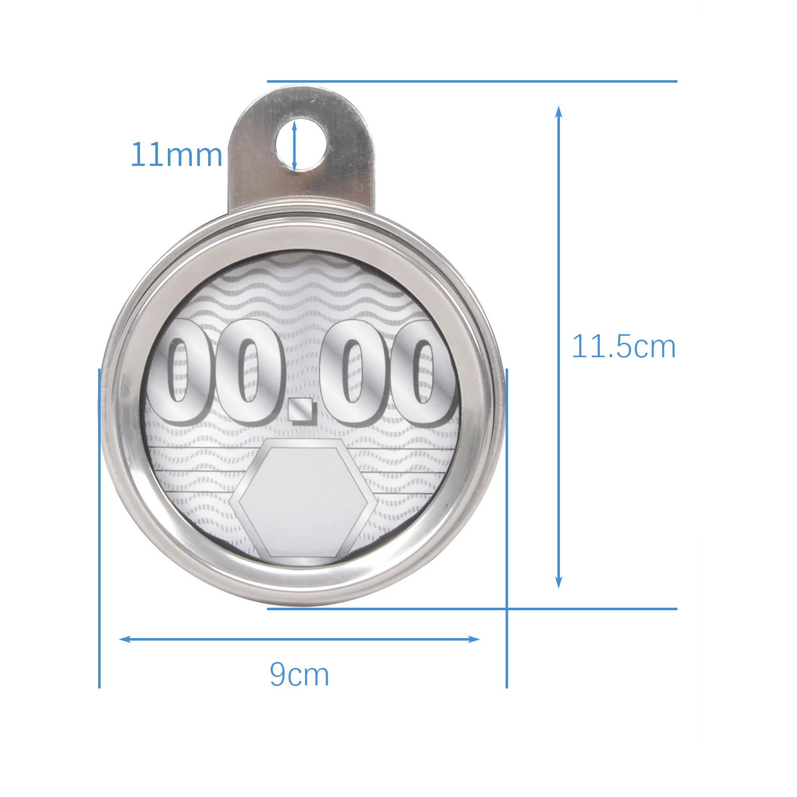 Motorcycle Tax Disc Tube Cylindrical Permit Holder Bracket Fit For Scooters Quad Scooter Cycling Riding Mountain