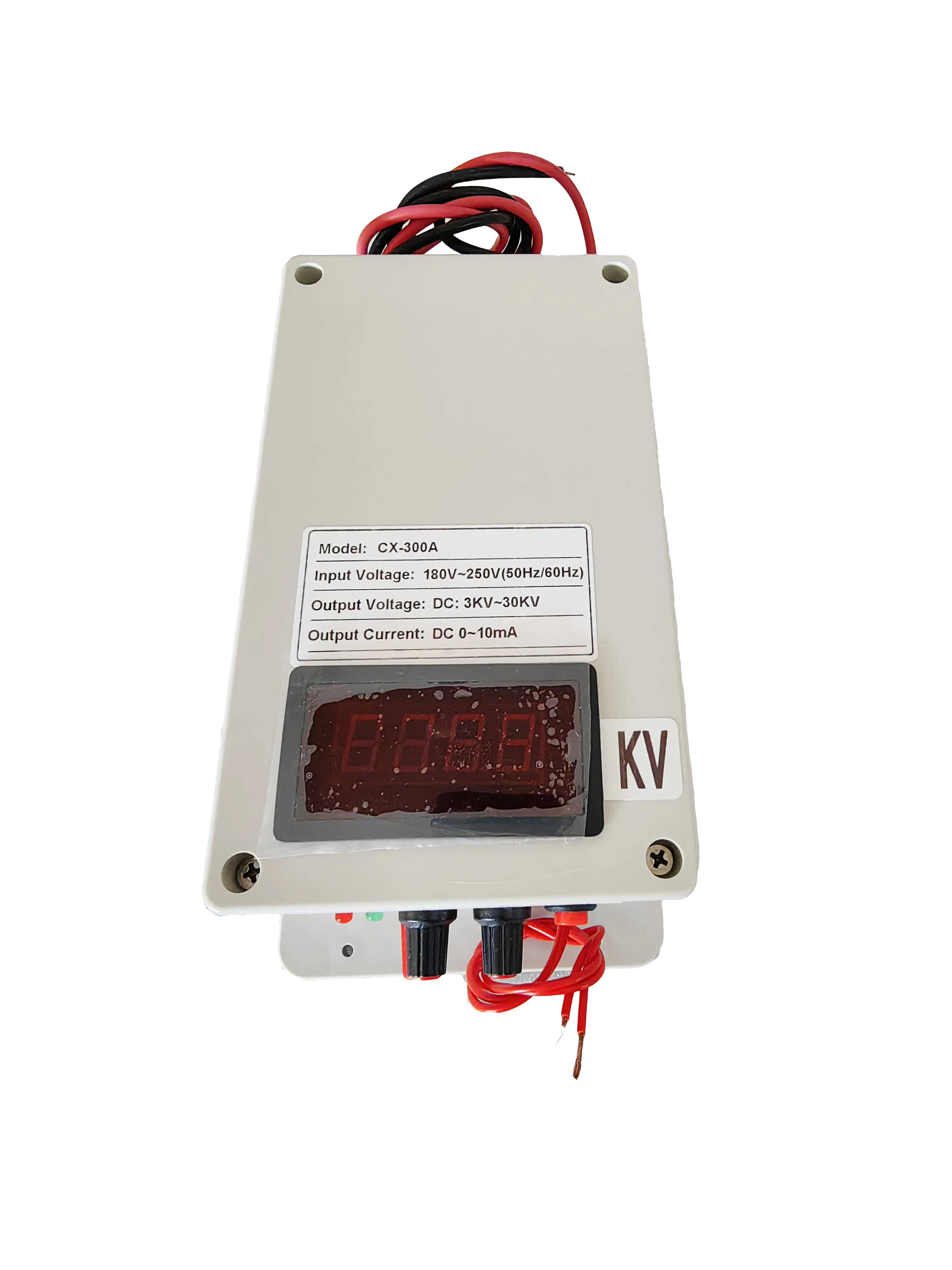 High Voltage Power Supply with 3KV-30KV CX-300A with Display