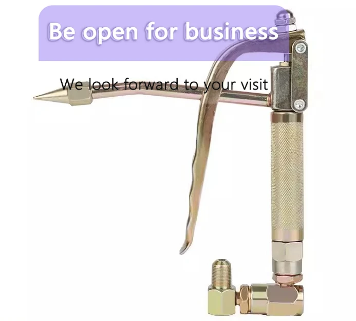 High Pressure  Gun Nozzle Universal Tip Leak-Proof Handle for Electric Grease Machine