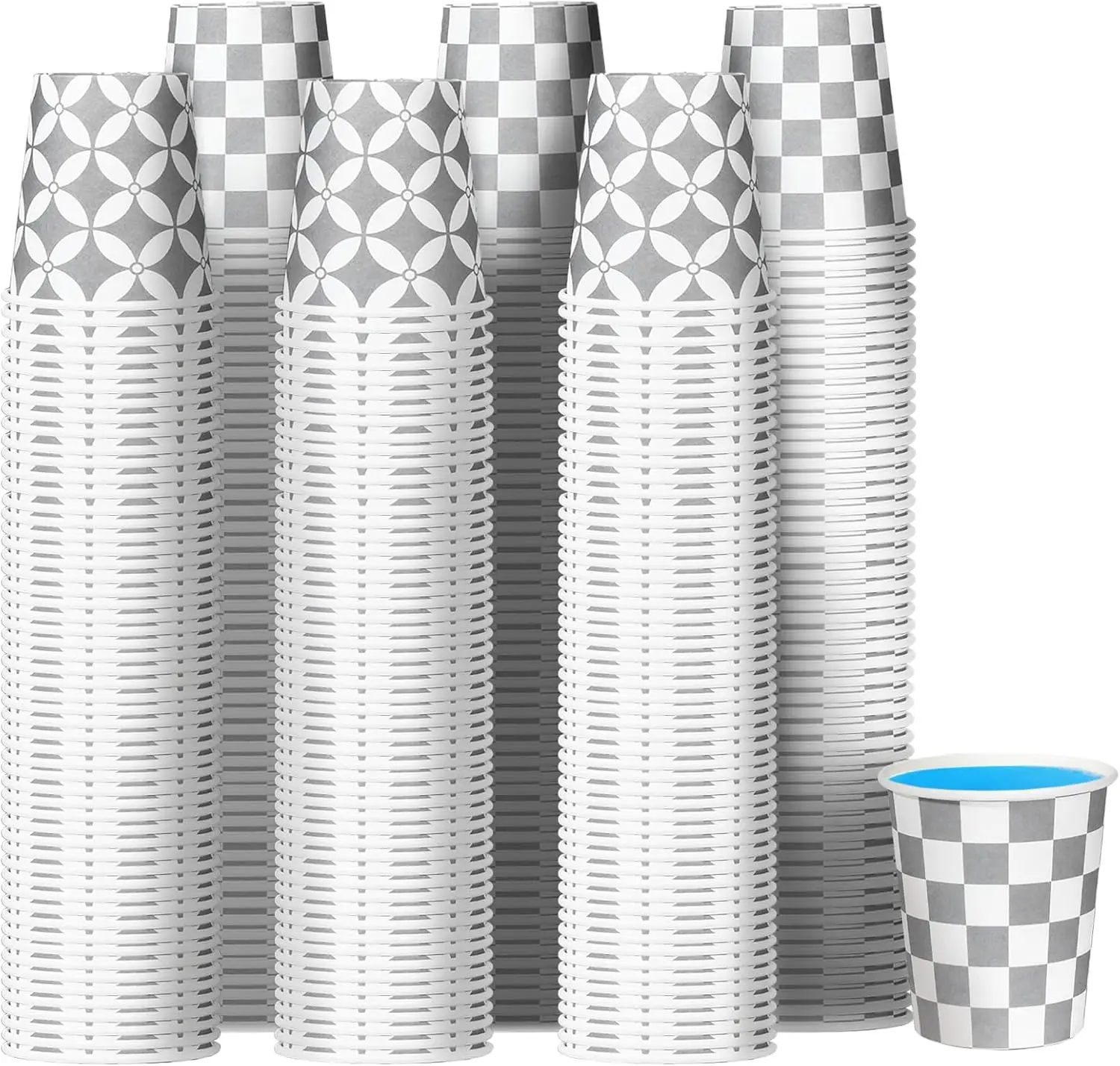 

1200 Pack 3 oz Bathroom Cups, Disposable Paper Small Mouthwash Cups for Bathroom, Thick and Sturdy Snack Cups for Daily