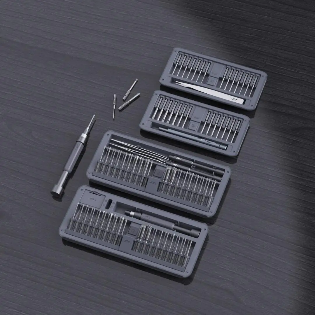 Прецизионная отвертка JIMI Det 30/80 в 1, бытовая многоцелевая ремонтная отвертка S2, набор инструментов для ремонта бит