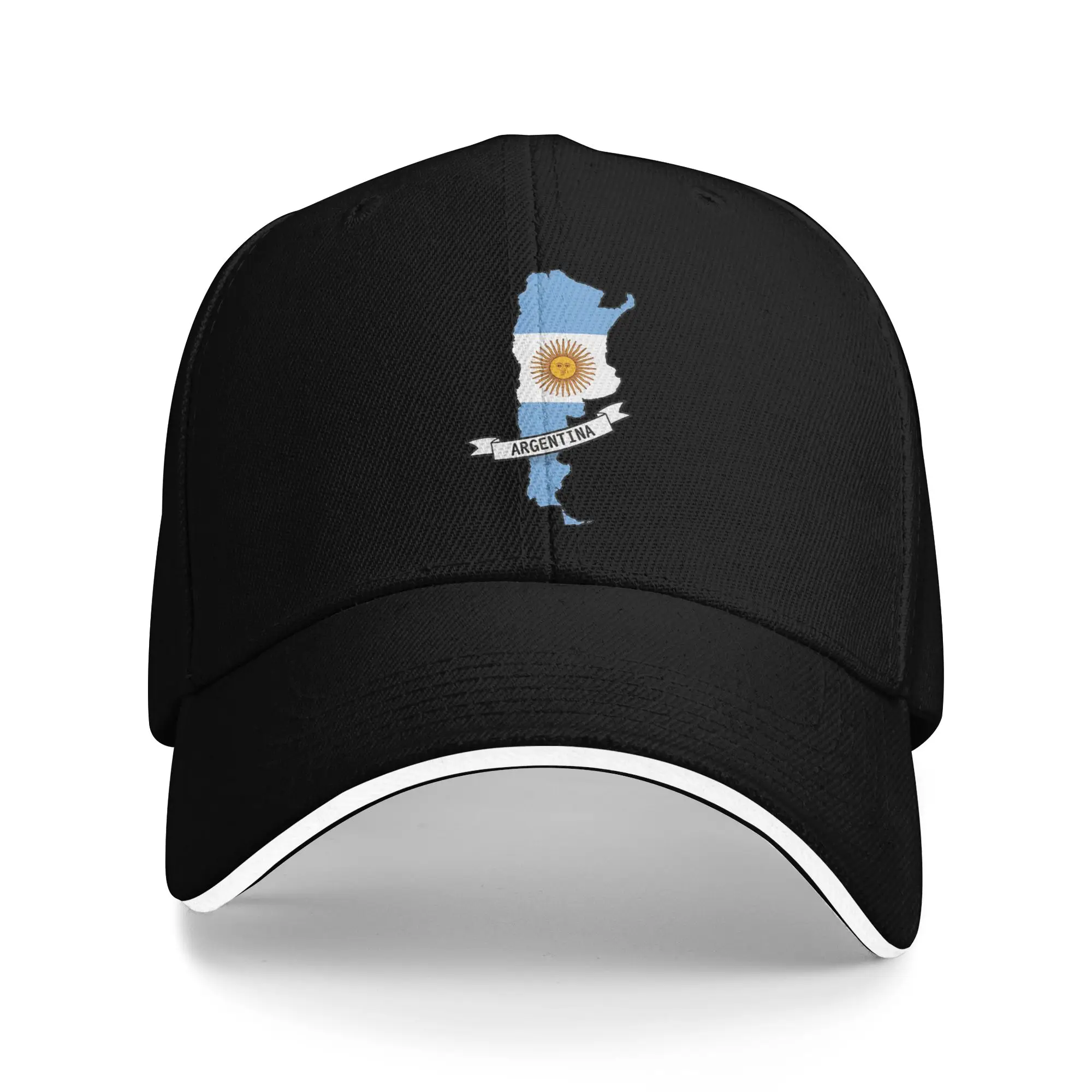 Gorras de fútbol argentino Las Malvinas para hombres y mujeres, gorra de béisbol genial, gorra Snapback, gorro para uso diario, ajuste ajustable