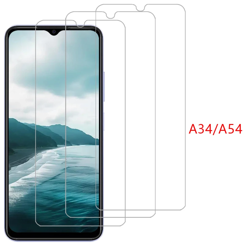 Protector de pantalla de vidrio templado para ZTE Blade A34 A54, película de vidrio para Blade A34, Blade A54, A 34, 54, 34A, 54A, ZTE Blade, Blad