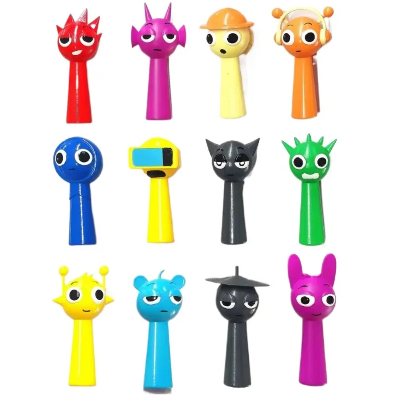 

2024 NEW 12Pcs/Set Sprunki Figure Miniones Figurines Toys Sprunki Miniones Action Figures Classic Toys Xmas Gifts for Children
