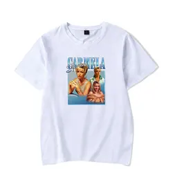 Carmela Soprano Short Sleeve Tee Women Men Crewneck Fashion T-shirt