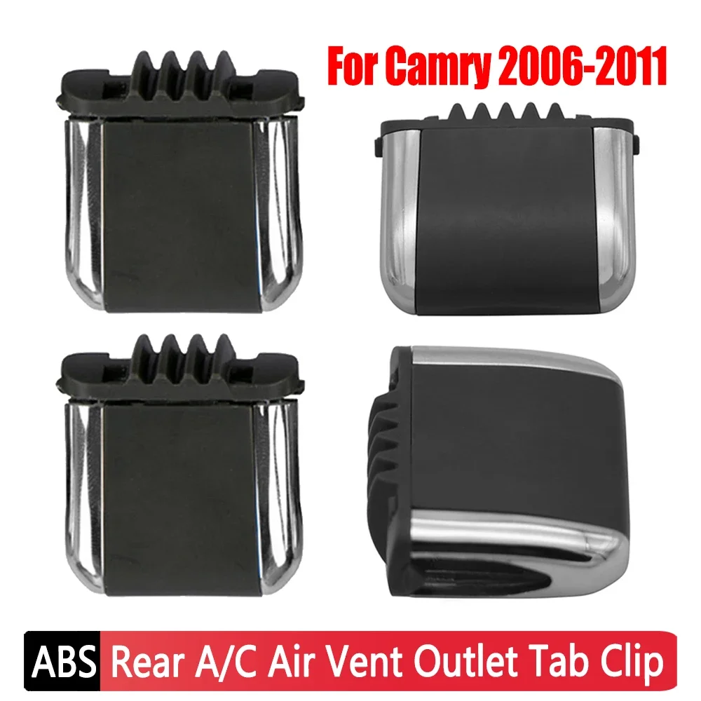 

1/2/PCS Car Rear A/C Air Vent Outlet Tab Clip Repair Kit for Camry 2006-2011 Durable Rear A/C Air Conditioning Vent Outlet Tab