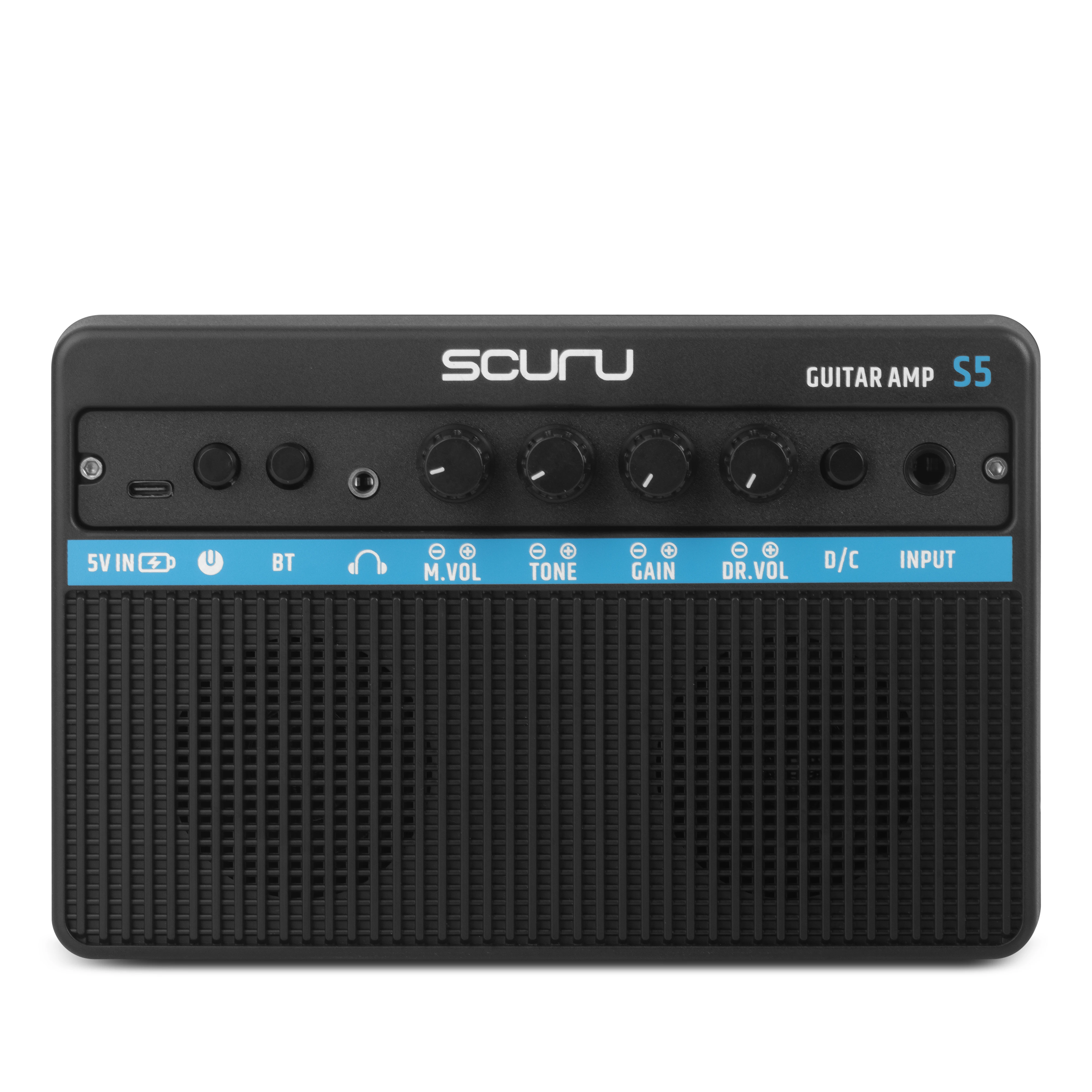 Caline S5G Guitar Amp 8W Rechargeable Bluetooth Guitar Amplifer