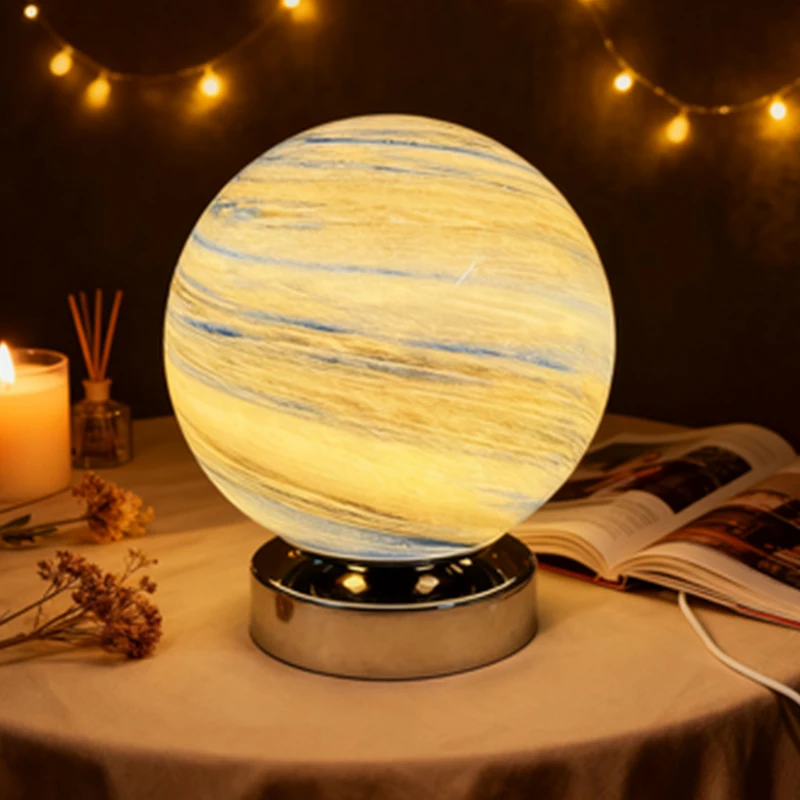 

Starry Sky Table Lamp Astronaut Star Moon Galaxy Starry Sky Table Lamp Couple Bedroom Bedside Sleep Lamp Creative Romantic