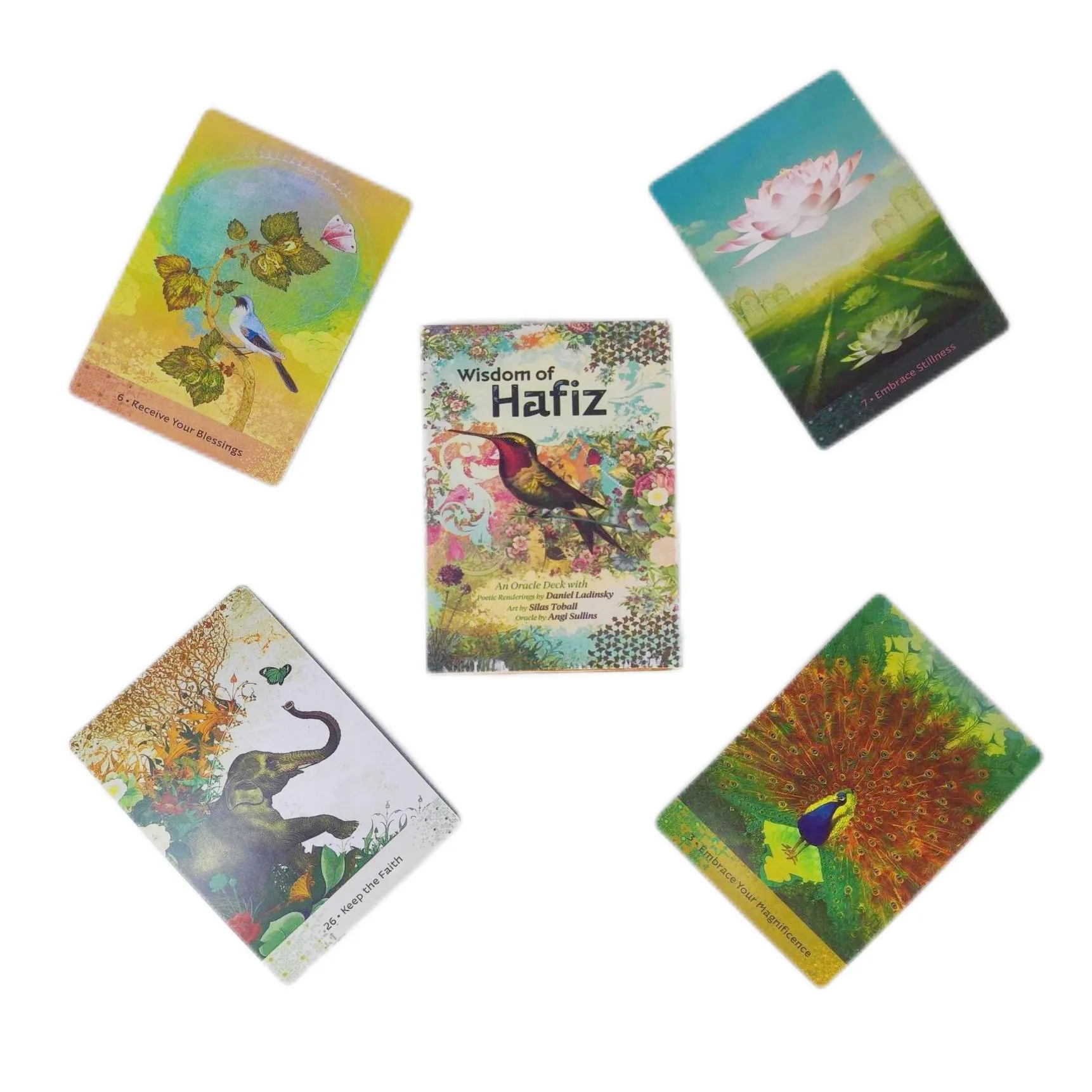 Wisdom of Hafiz Oracle  Cards Games Set Party Entertainment Board Games For Adult Children