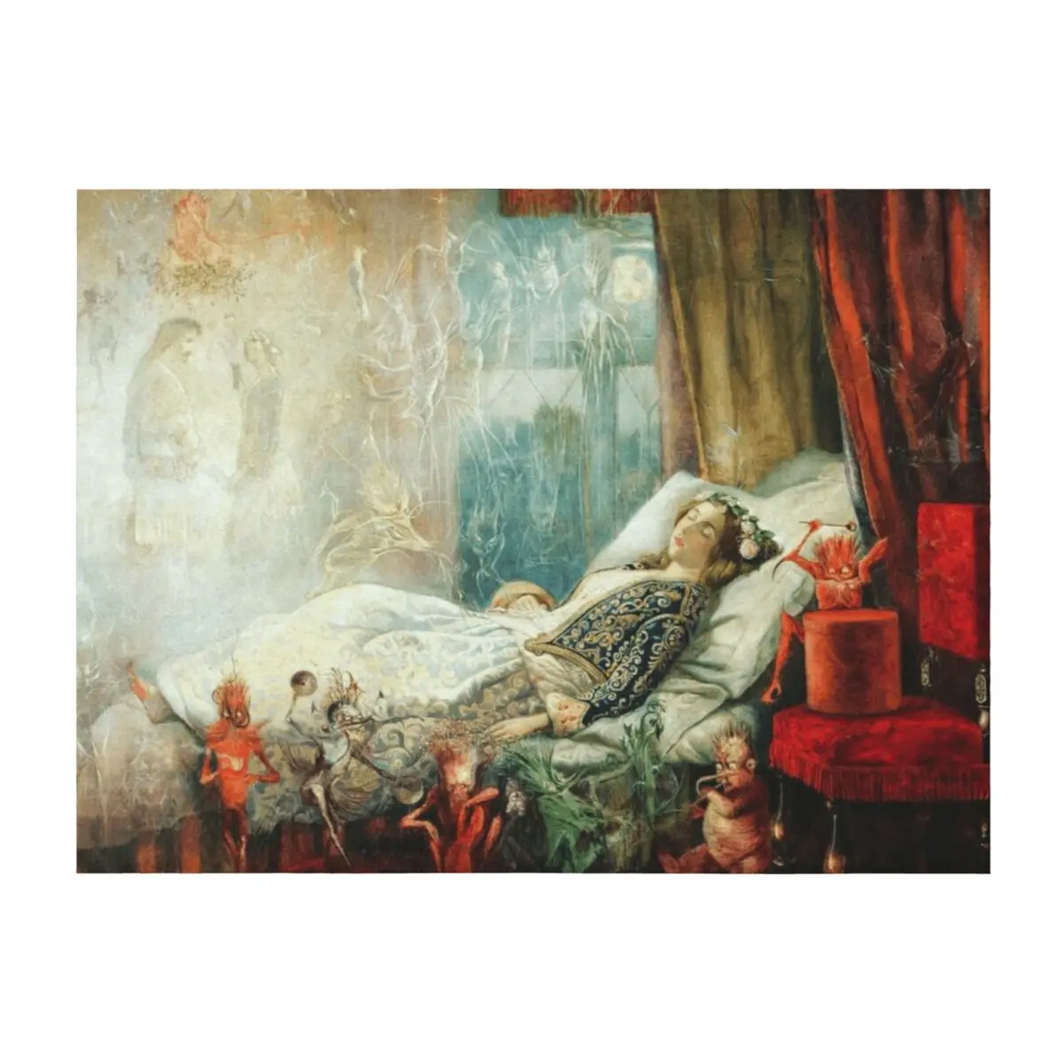 

The Stuff That Dreams Are Made Of - Fairies Throw Blanket Designers Moving for babies Hair Blankets